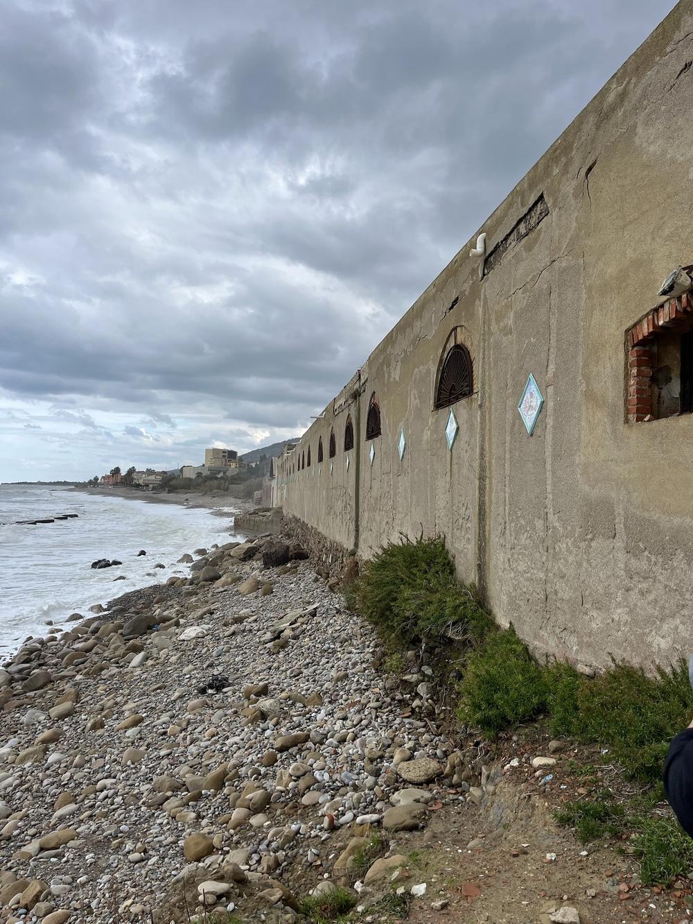 Il prospetto storico sul mare