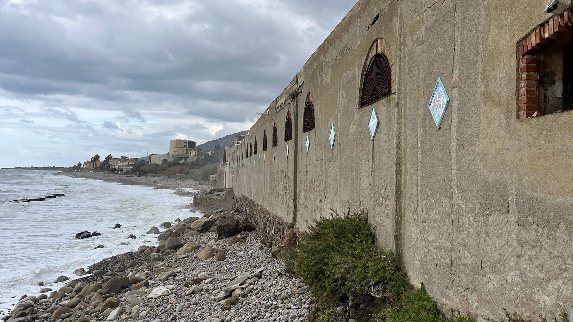 Il fronte a mare dell'ex fabbrica
